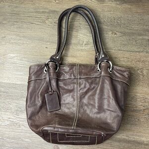 Tignanello Brown Shoulder Bag, Purse